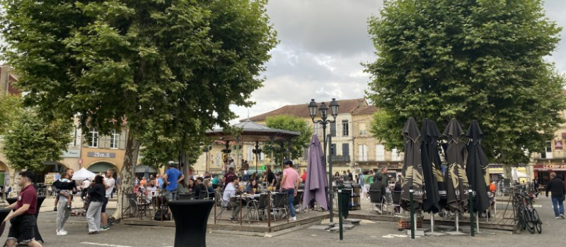 Abattage et nouvelles plantations programmésplace d'Astarac