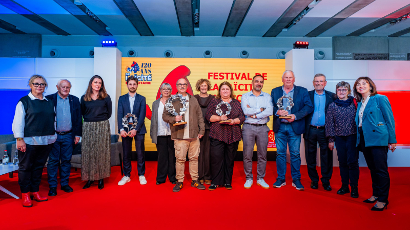 La ville de Masseube vient de recevoir le prix TERRITOIRE