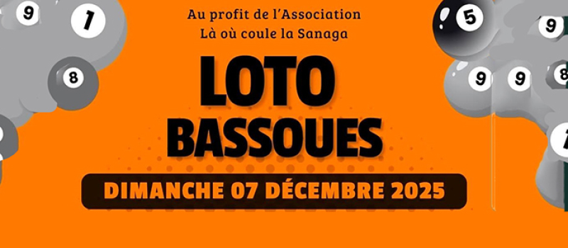 loto au profit de l’association La où coule le Sanaga