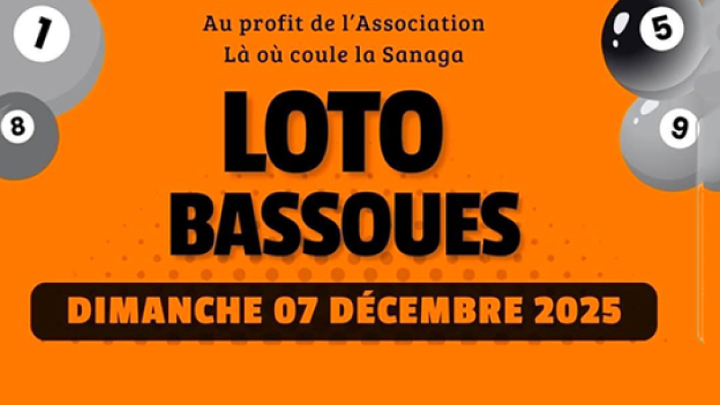 loto au profit de l’association La où coule le Sanaga