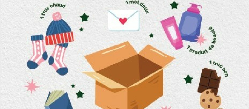 Opération des Boîtes de Noël solidaires
