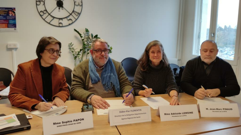 Une nouvelle signature pour une ACI CPTS ( Communauté professionnels Territoriale de Santé) du Sud ouest Gersois