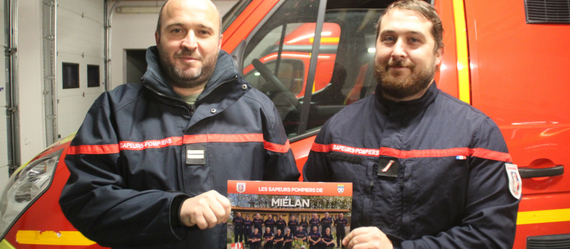 Le traditionnel calendrier des pompiers arrive