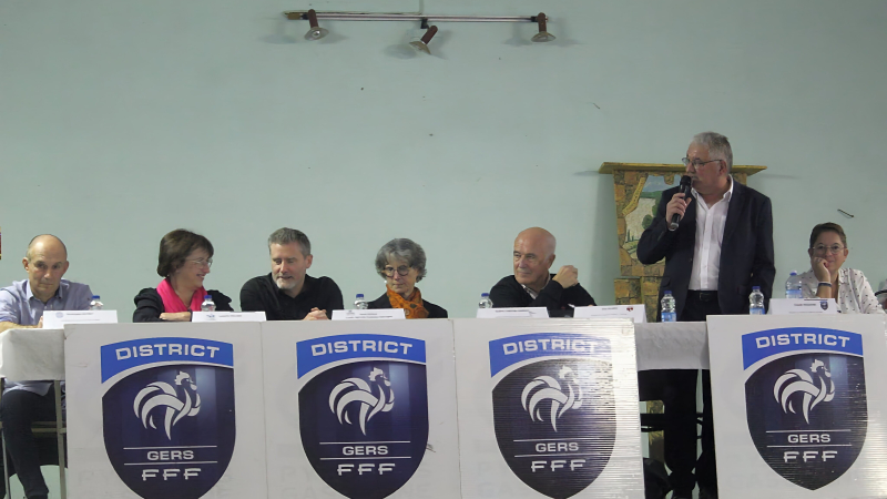 Le club a organisé l’Assemblée Générale du District.