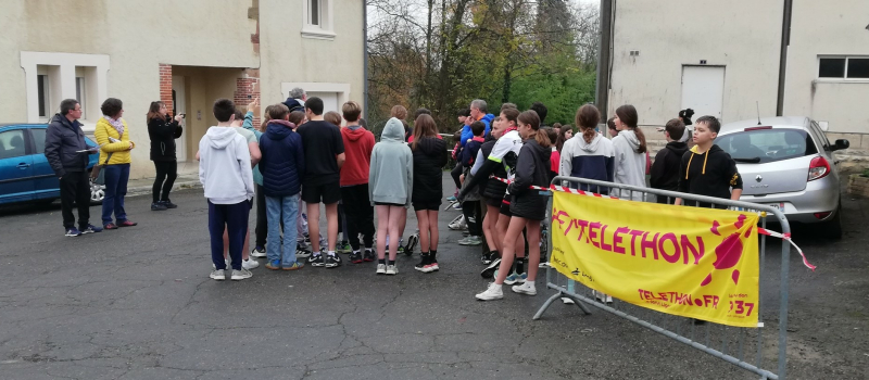 Les scolaires pour le Téléthon