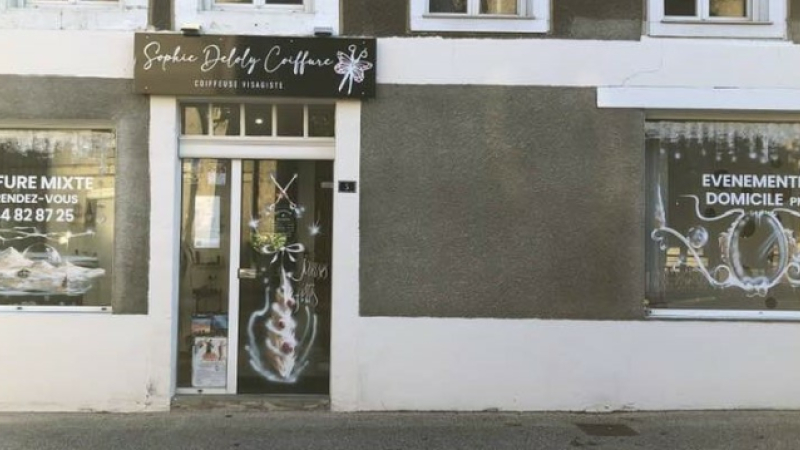 La vitrine décorée de Sophie