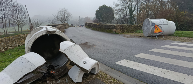 Le Vieux Pont de Pavie encore victime : L'indignation grandit face au vandalisme répété