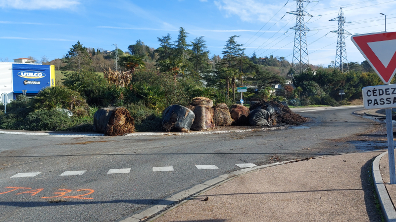 Manifestation agricole dans le Gers - Point de situation mardi 16 décembre à 18h00