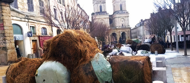 Manifestations agricoles: La ville d’Auch met tout en œuvre pour libérer l’espace public. Des incertitudes pour le marché