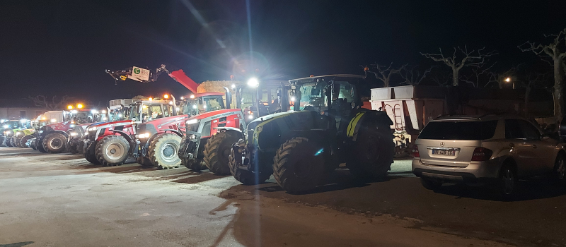 Manifestation agricole : le point jeudi 18 décembre à 8h30
