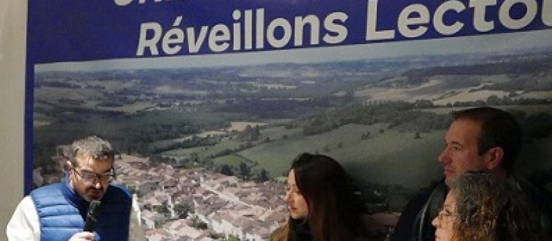Inauguration du local de campagne de la liste "Unis Pour Lectoure"