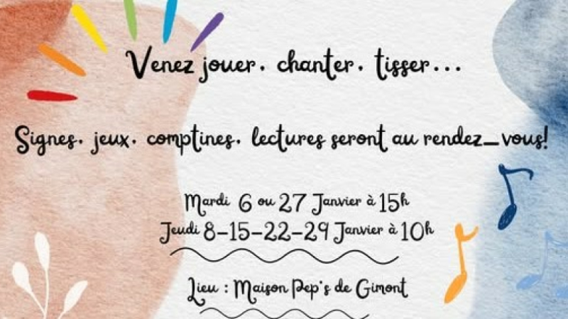 Ateliers parents–enfants (0-3 ans)