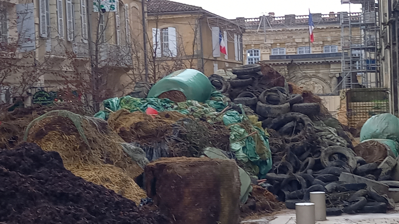 Nouvelle action revendicative des agriculteurs gersois