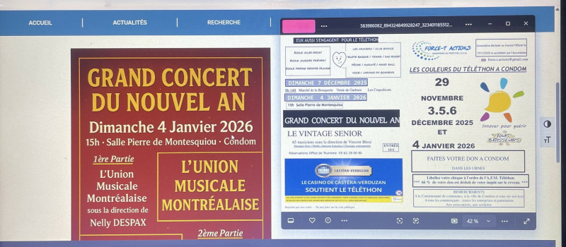 Téléthon 2025 à Condom : une mobilisation locale au rendez-vous