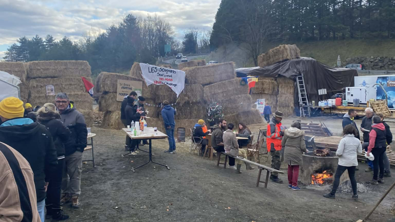 Manifestation agricole dans le Gers : point de situation samedi 3 janvier 2026