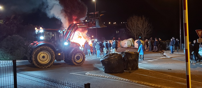 Manifestations agricoles : actualisation de la situation sur les routes du Gers à 8 h 20
