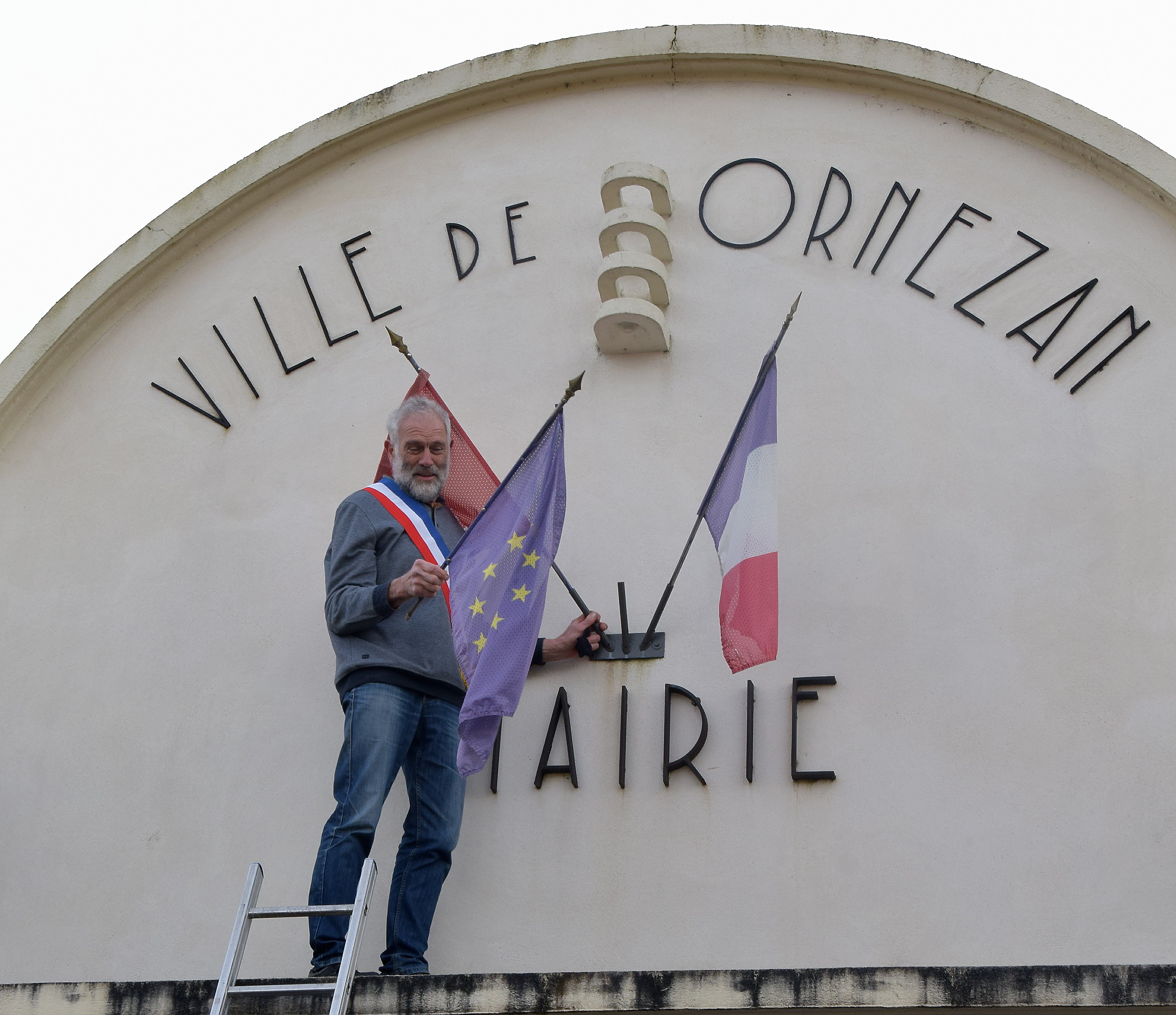 Le drapeau européen vient d'être décroché