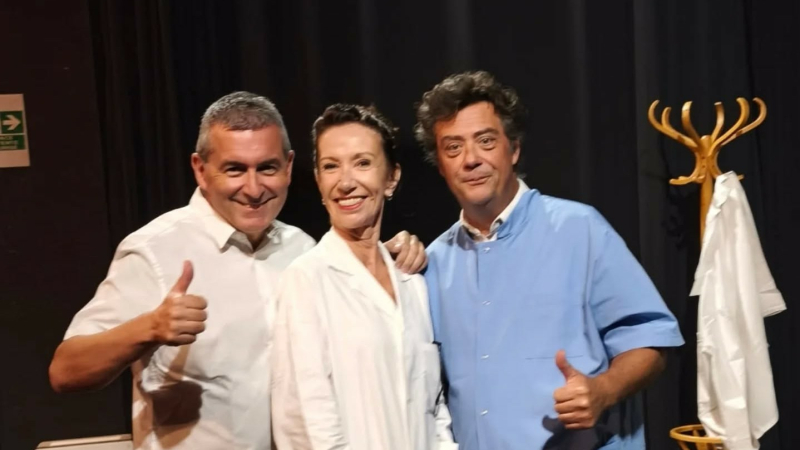 Première soirée de théâtre de l'année : "La guerre des rides" !