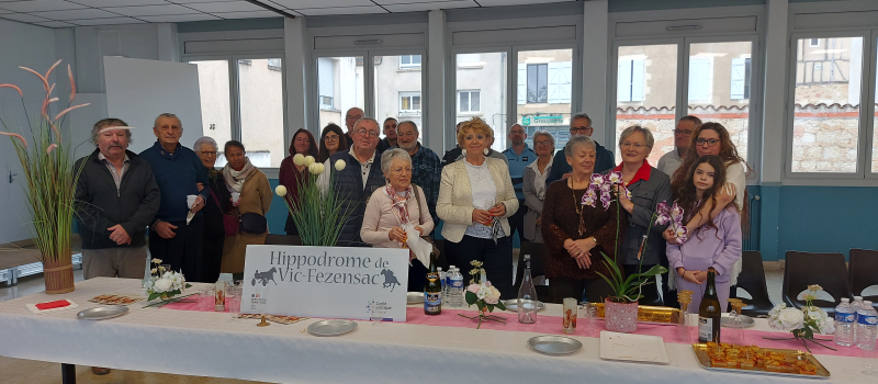 Les vœux de l’association des courses hippiques de Vic : "Hippodrome en fête" en perspective