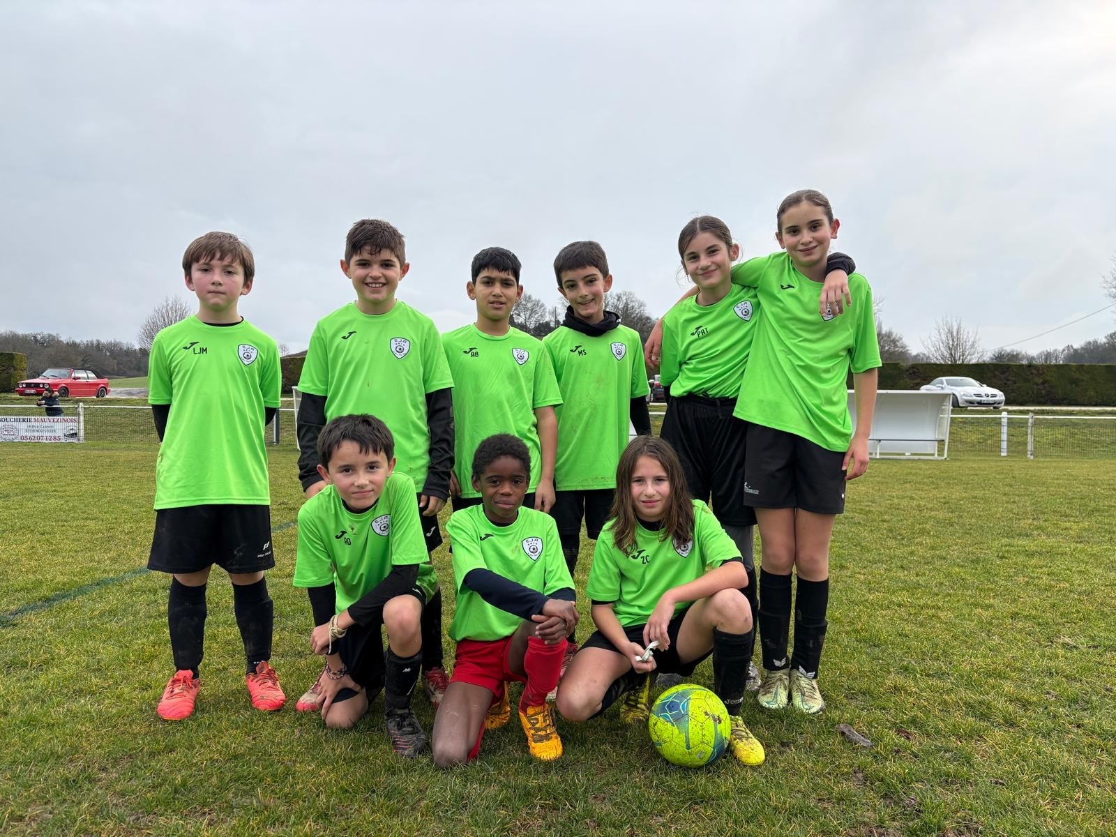 Les U11 performants sur l’herbe