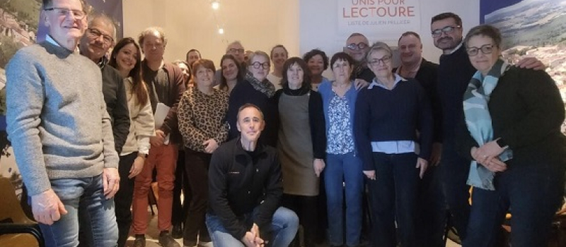 Dévoilement de la liste « Unis pour Lectoure » conduite par Julien Pellicer