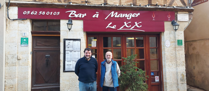 Collecte gastronome avec le XX Bar à manger pour la prochaine collecte de sang !