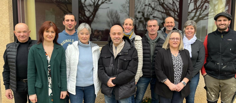 Une nouvelle équipe se structure pour assurer la continuité à Esclassan Labastide.