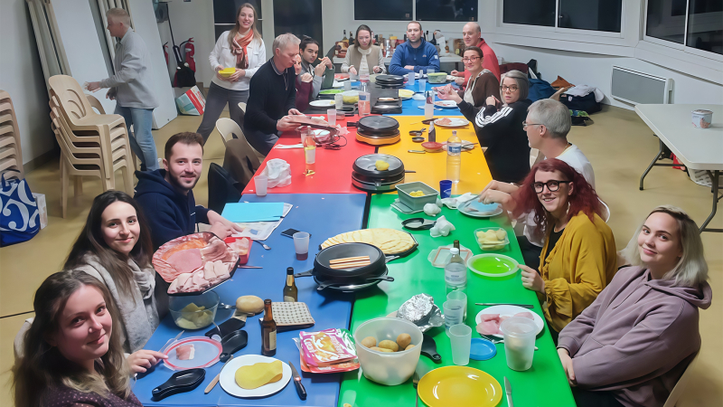 Les Fous du Volant : De la raquette à la raclette !
