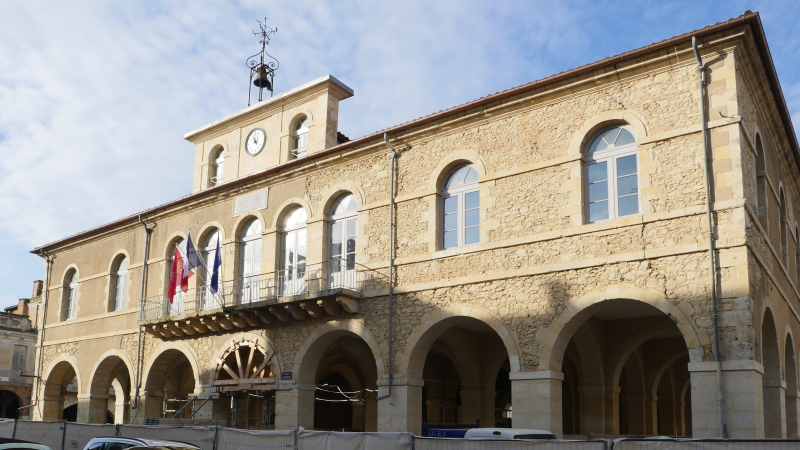 Travaux hôtel de ville