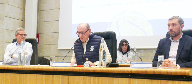 Le président de la FFBB hôte du basket gersois