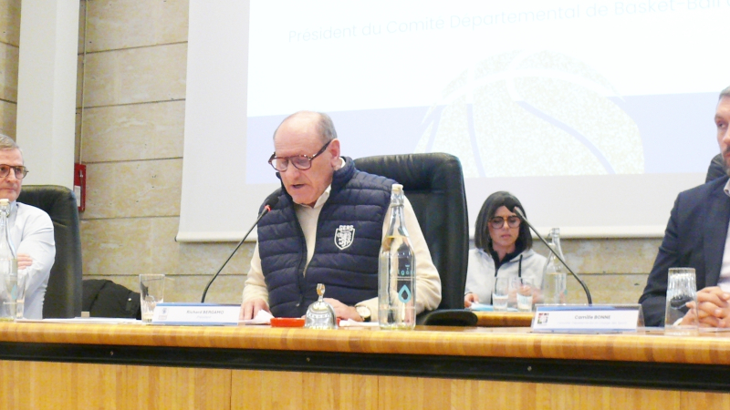 Le président de la FFBB hôte du basket gersois