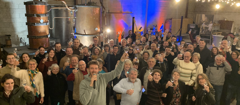 On a distillé au Domaine Le Broca !