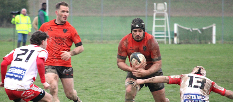 UAV Rugby : la première place échappe aux Vicois avec une défaite face à Maubourguet 21 à 15