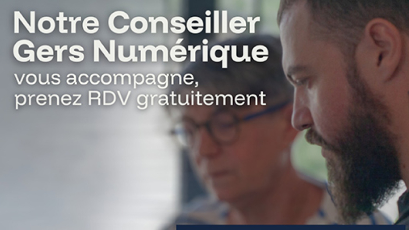 Un conseiller numérique à votre disposition