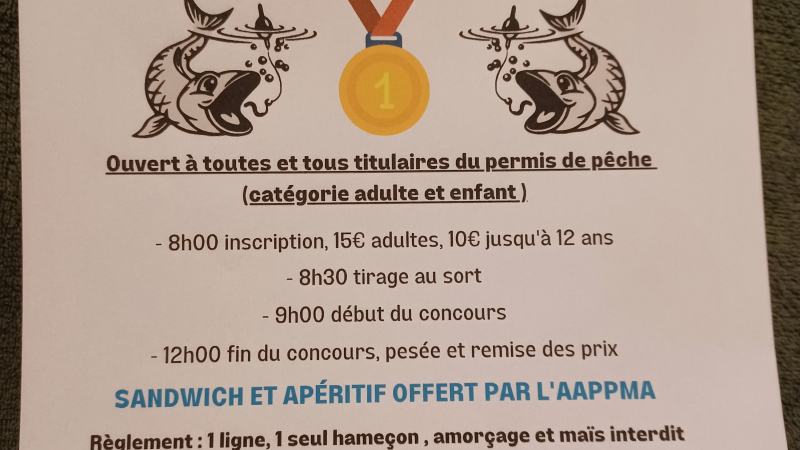 Concours de truite