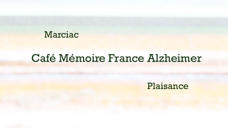 Café Mémoire France Alzheimer