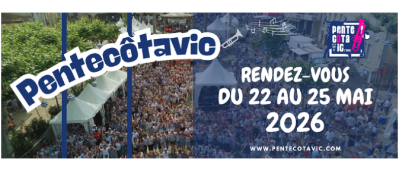 Pentecôtavic 2026 dévoile sa programmation musicale complète!