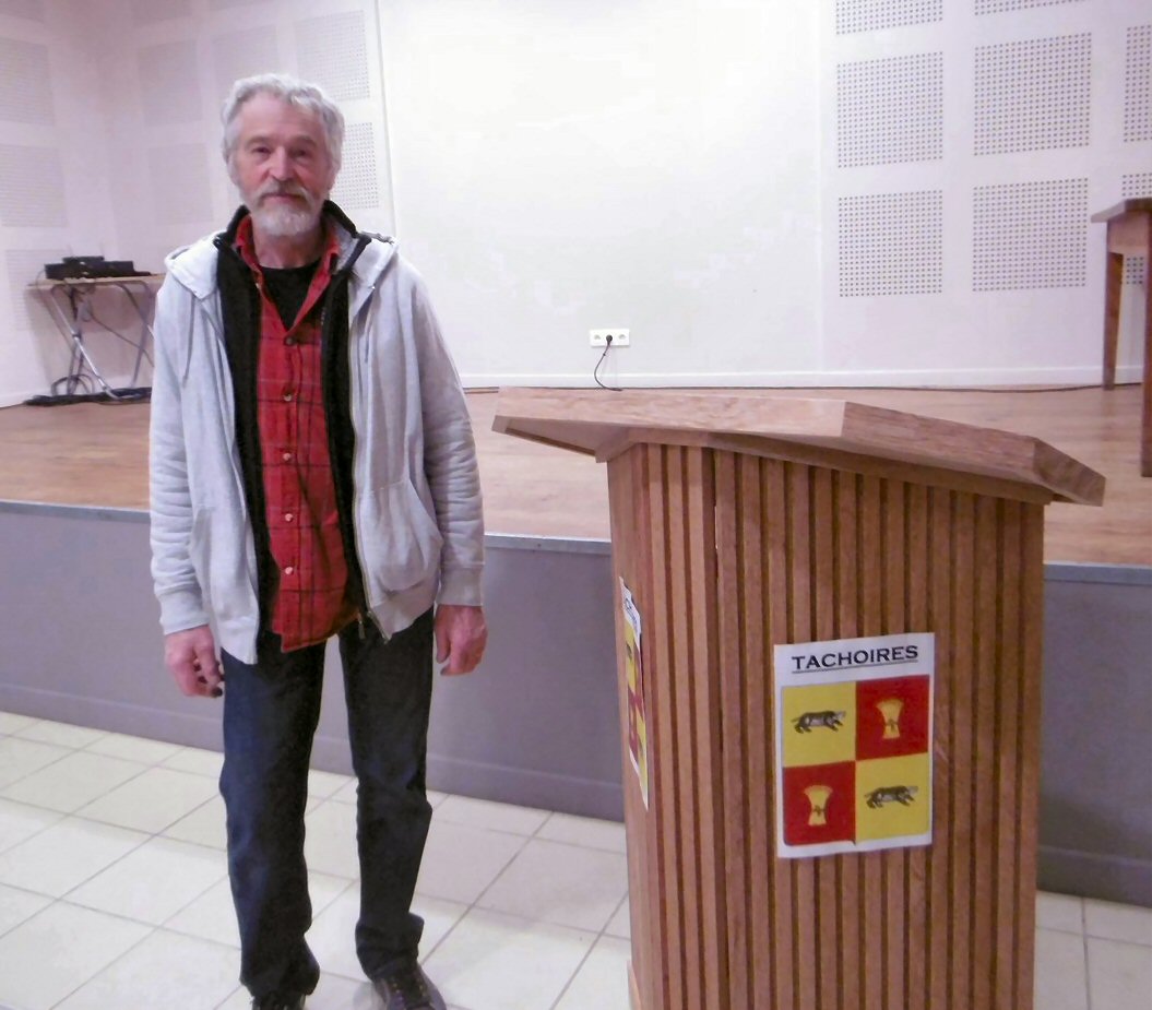 Pascal Fabre et sa superbe création