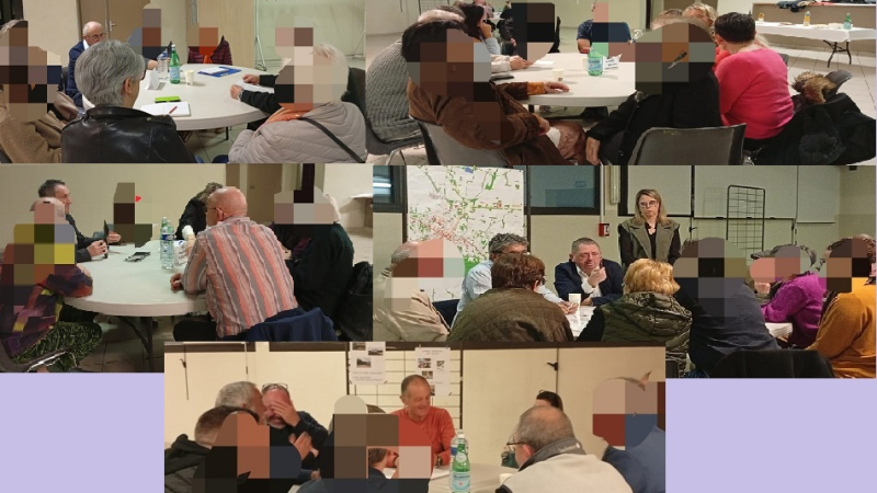 Des tables rondes réussies pour la liste "Continuons d'avancer ensemble"  sous le signe du partage et de la positivité