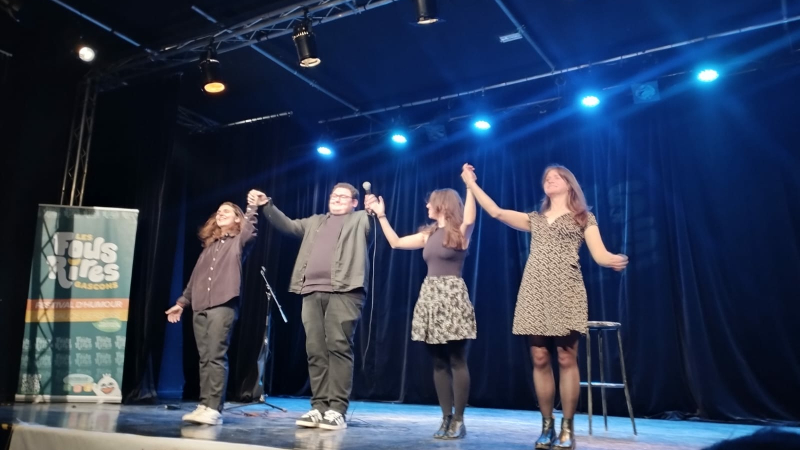 Succès et éclats de rire pour la soirée Comedy Club à la MJC La Maisoun