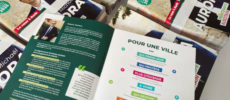 Communiqué : Le programme du Printemps auscitain dans votre boîte aux lettres