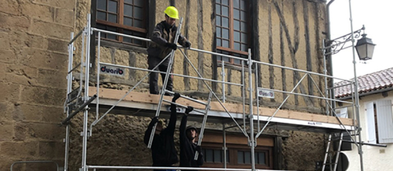 La façade du Clos du 88e s’offre une belle rénovation