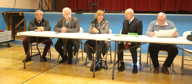 Le comité FNACA de Miélan en assemblée