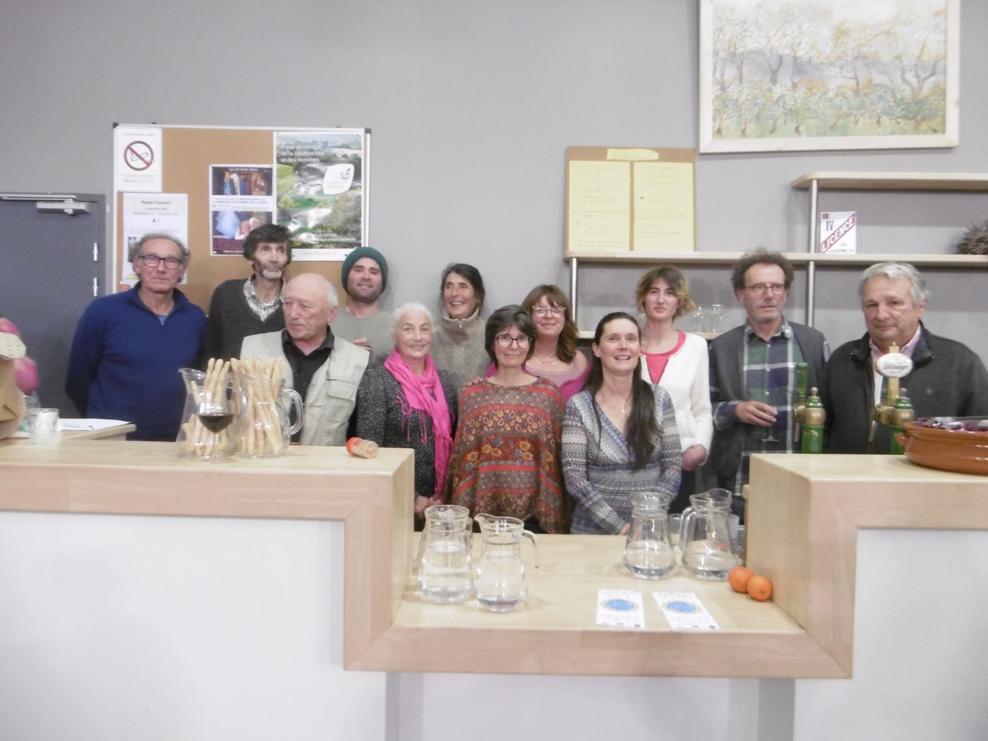 L'équipe de la Roulotte , porteuse du projet