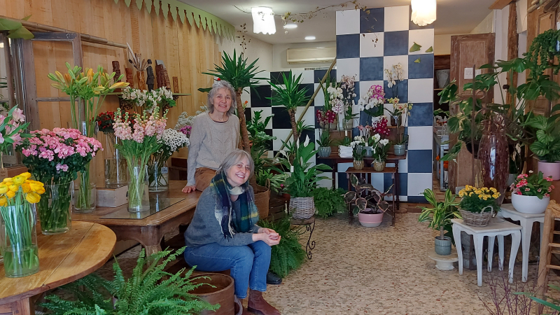 La boutique "Les fleurs de Vic" à la radio mercredi !