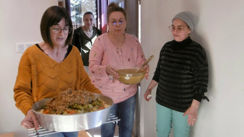 Un solide couscous végétarien pour  le dernier " Repas du Monde "