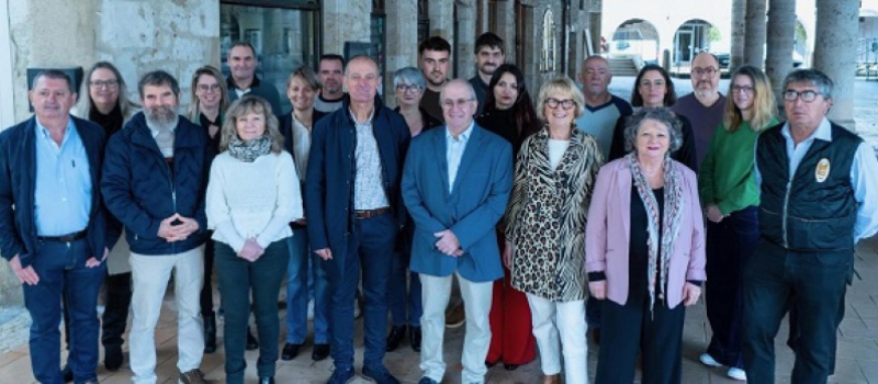 La liste « Continuons d’avancer ensemble » conduite par Alain Baqué, se présente aujourd’hui