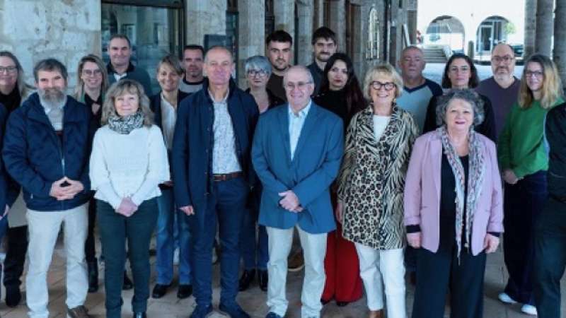 La liste « Continuons d’avancer ensemble » conduite par Alain Baqué, se présente aujourd’hui