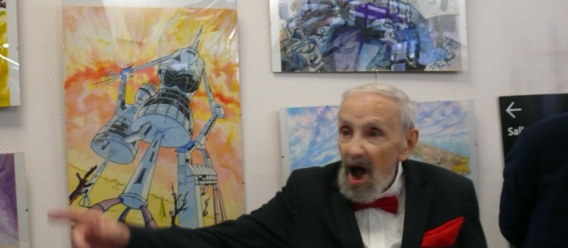 Pour la première fois à 91 ans, Philippe Andrieu expose une trentaine de ses oeuvres