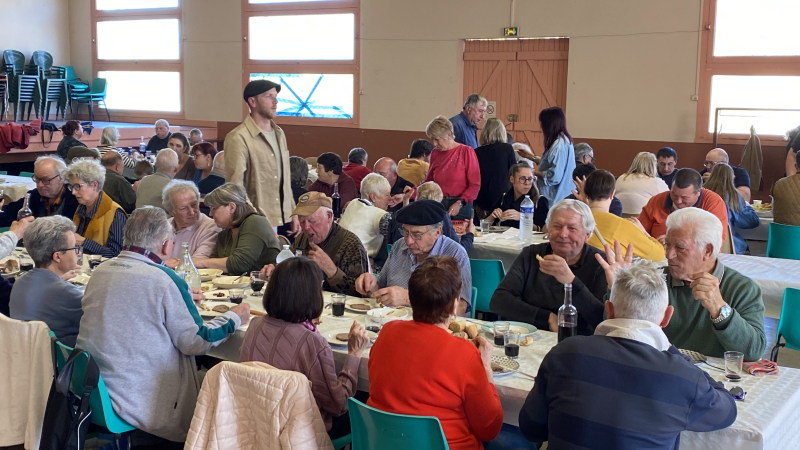 Succès du repas festif de la chasse